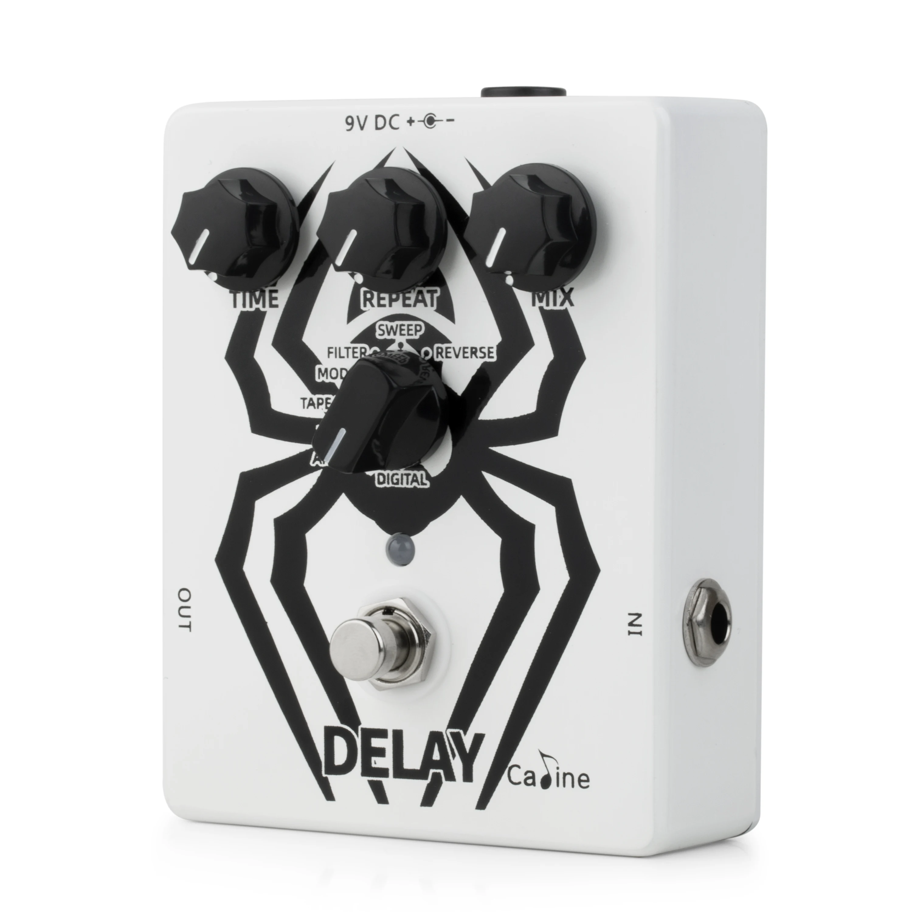 

Caline CP-86 the Arachnid Multi-Delay Aluminum Alloy Padel Guitar Pedal True Bypass Pedal Guitar Accessories