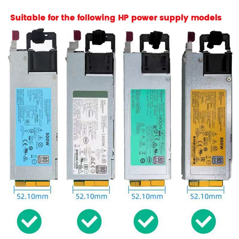 ATX 12X6pin Power Supply Breakout Board Adapter With Flash LED For HP 733428-101 720620-B21 830272-B21 720478-B21