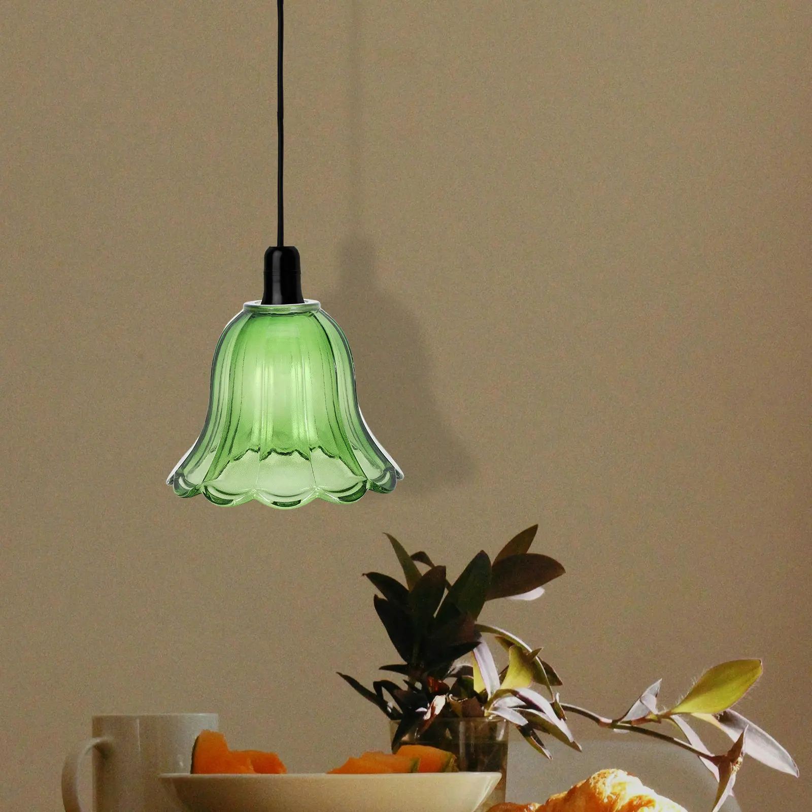 flower-glass-lamp-shade-small-art-blown-replacement-floor-table-wall-sconce-chandelier-decor-140x100cm-green-glass-shade