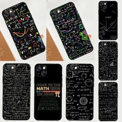 Mc2 With E=mc Math Case For iPhone 12 11 13 14 15 16 Pro Max XS X XR Plus 2021 13 12 Mini Fundas