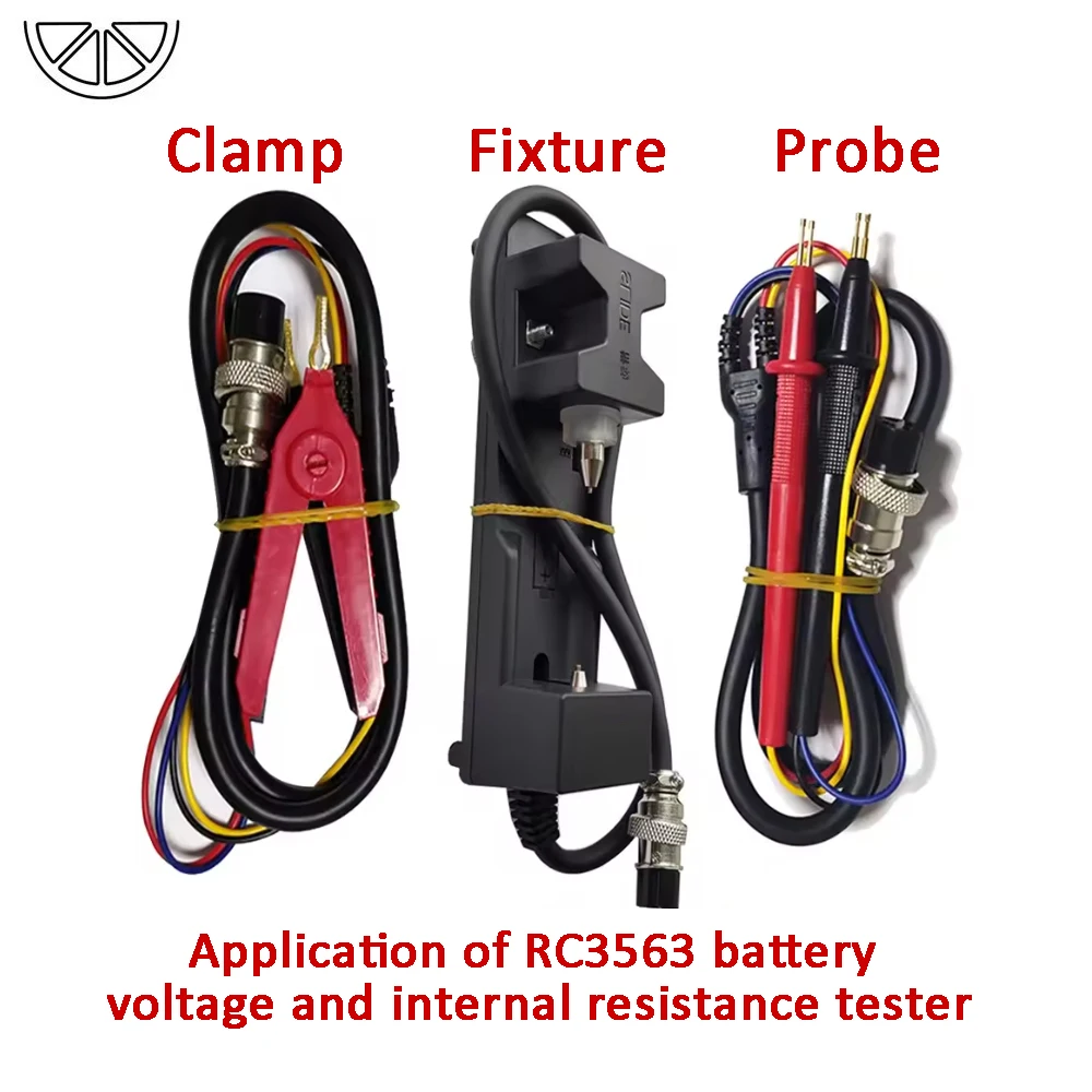 High-end Probe Fixture Kaiwener Clip RC3563 Battery Voltage Internal Resistance Detector True 4wire 18650 Lithium Battery Tester