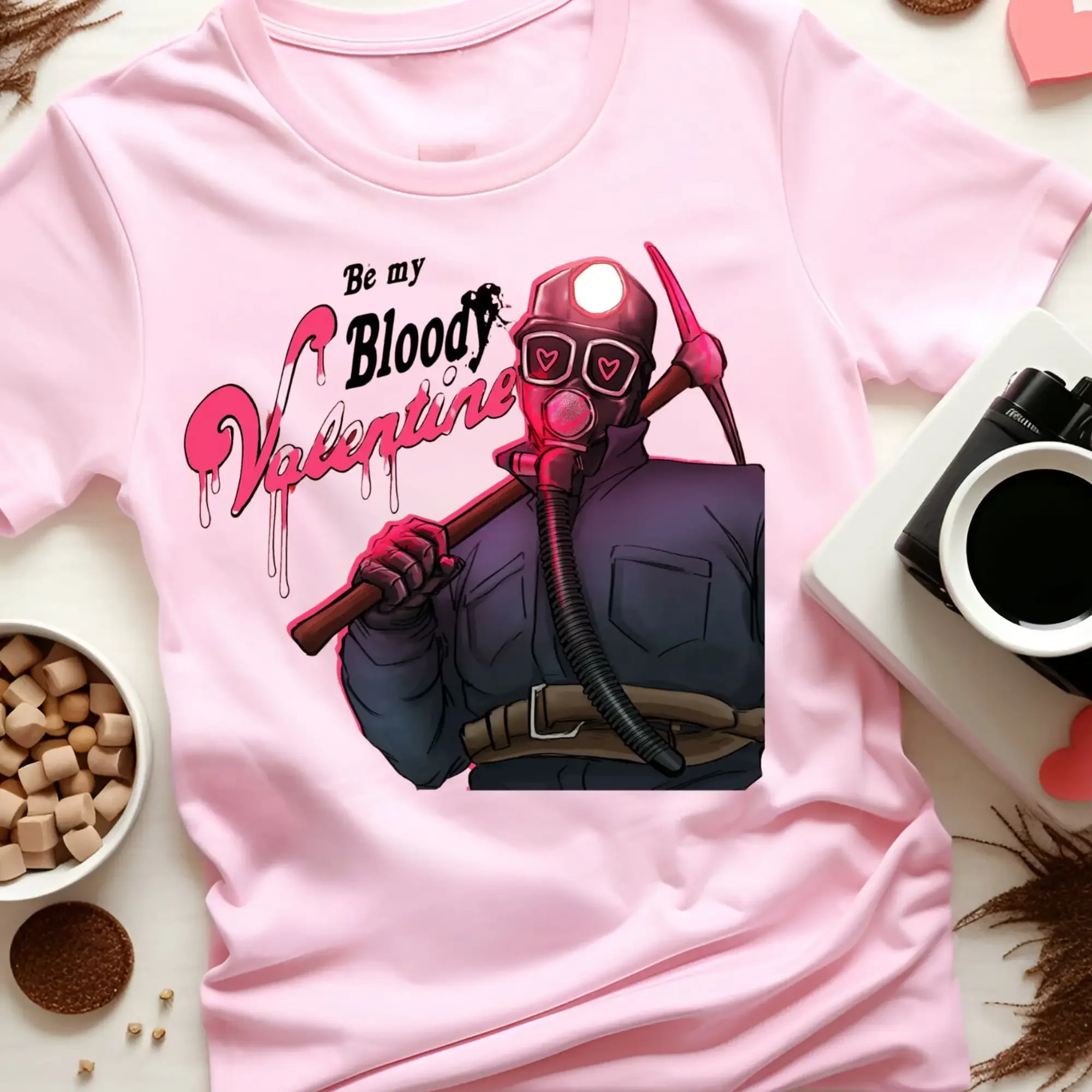 My Bloody Valentine Horror Movie T Shirt Lover