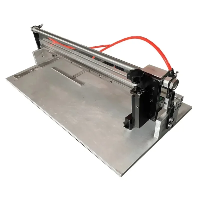 

Small upgrade Pneumatic Slotting and Sampling Machine Slot Sampling Machine Gift Box Gray Cardboard V-slot Sampling Machine Gift