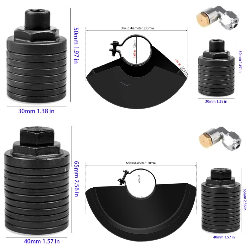 100 150 Angle Grinder Retrofit Slotter DIY Conversion Head Combination Cutting Blade Retrofit Tool Angle Grinder Accessories