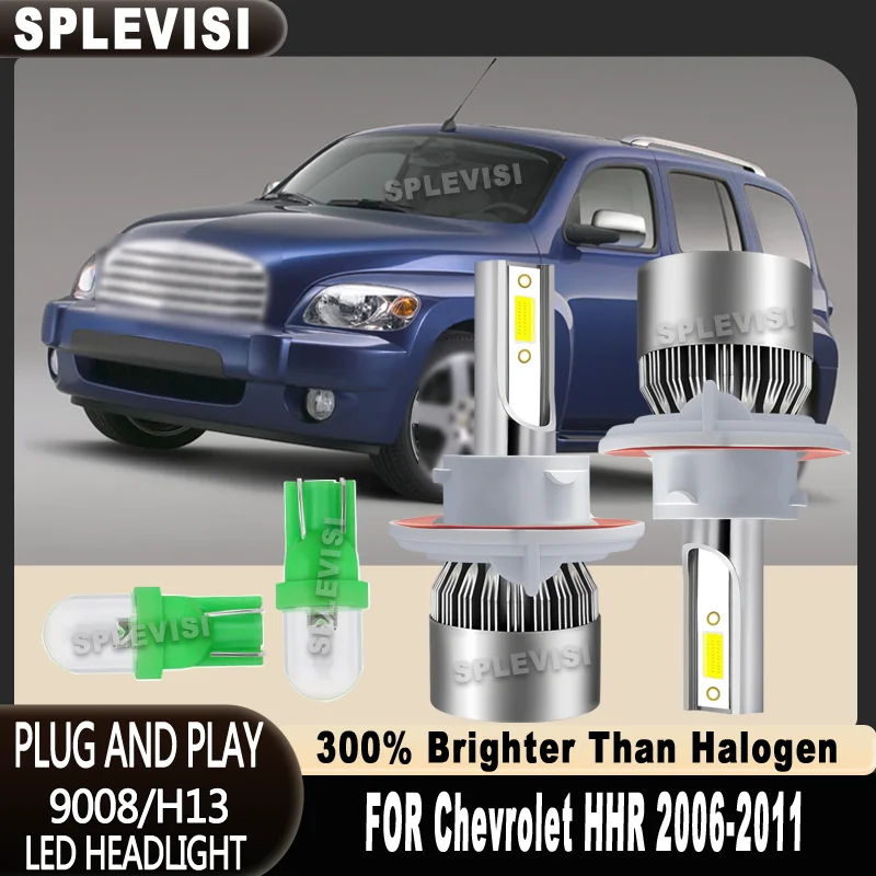 4500LM/Bulb 9008 unique design provides 360° high illumination LED HEADLIGHT For Chevrolet HHR 2006 2007 2008 2009 2010 2011