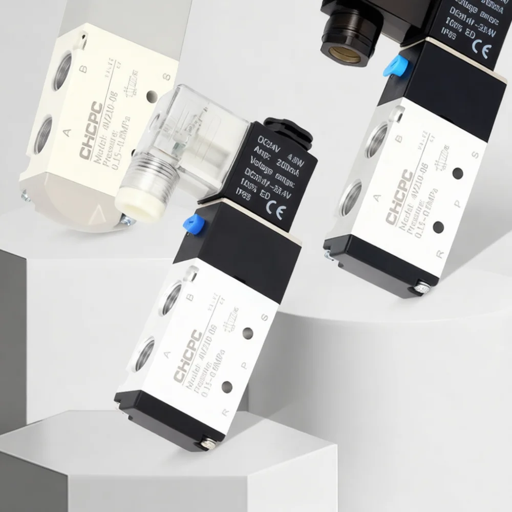 Advanced Pneumatic Solenoid Valve 5 Port 2 Position Valve Industrial Air Control Tool For Technical Equipment