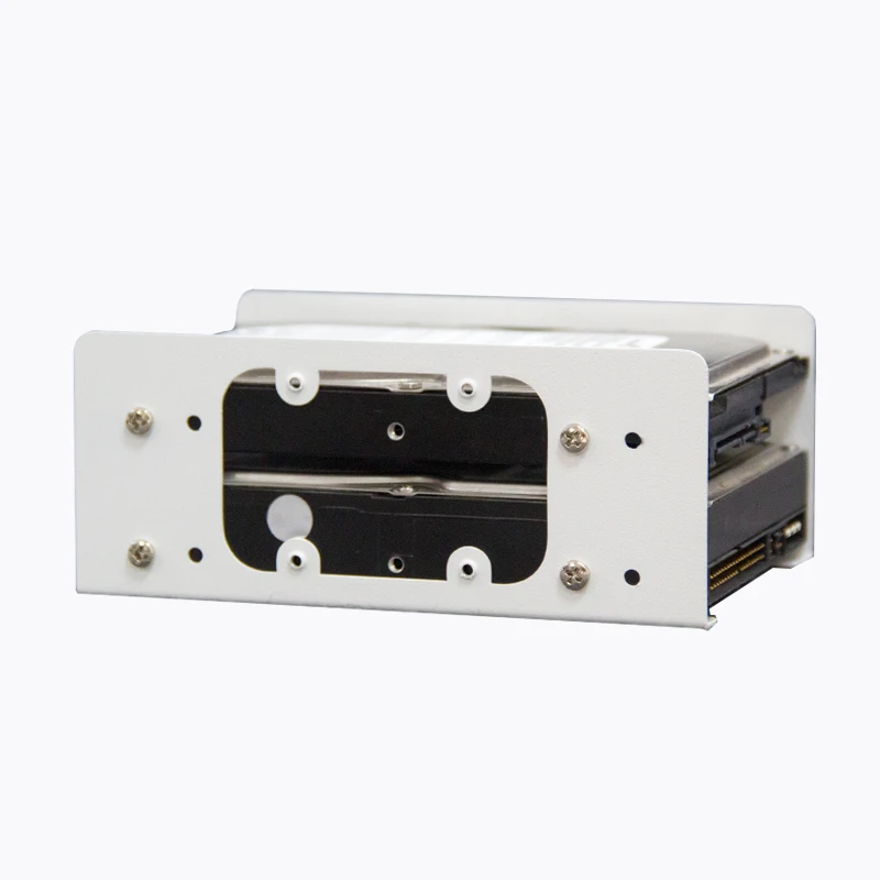 Double-layer 3.5-inch HDD Metal Bracket for PC Case Internal Expansion with Heat Dissipation view 5
