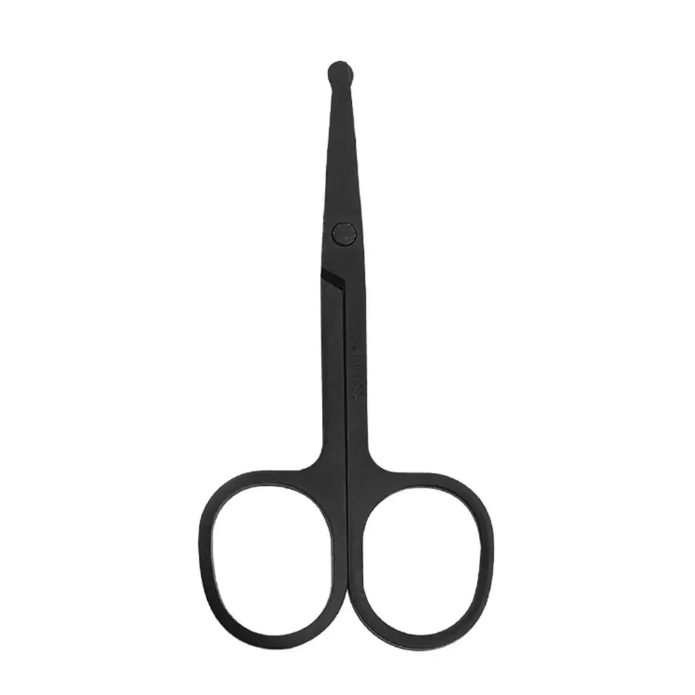 Lightweight Stainless Steel Nose Hair Scissors Beauty Trimmer Cutter