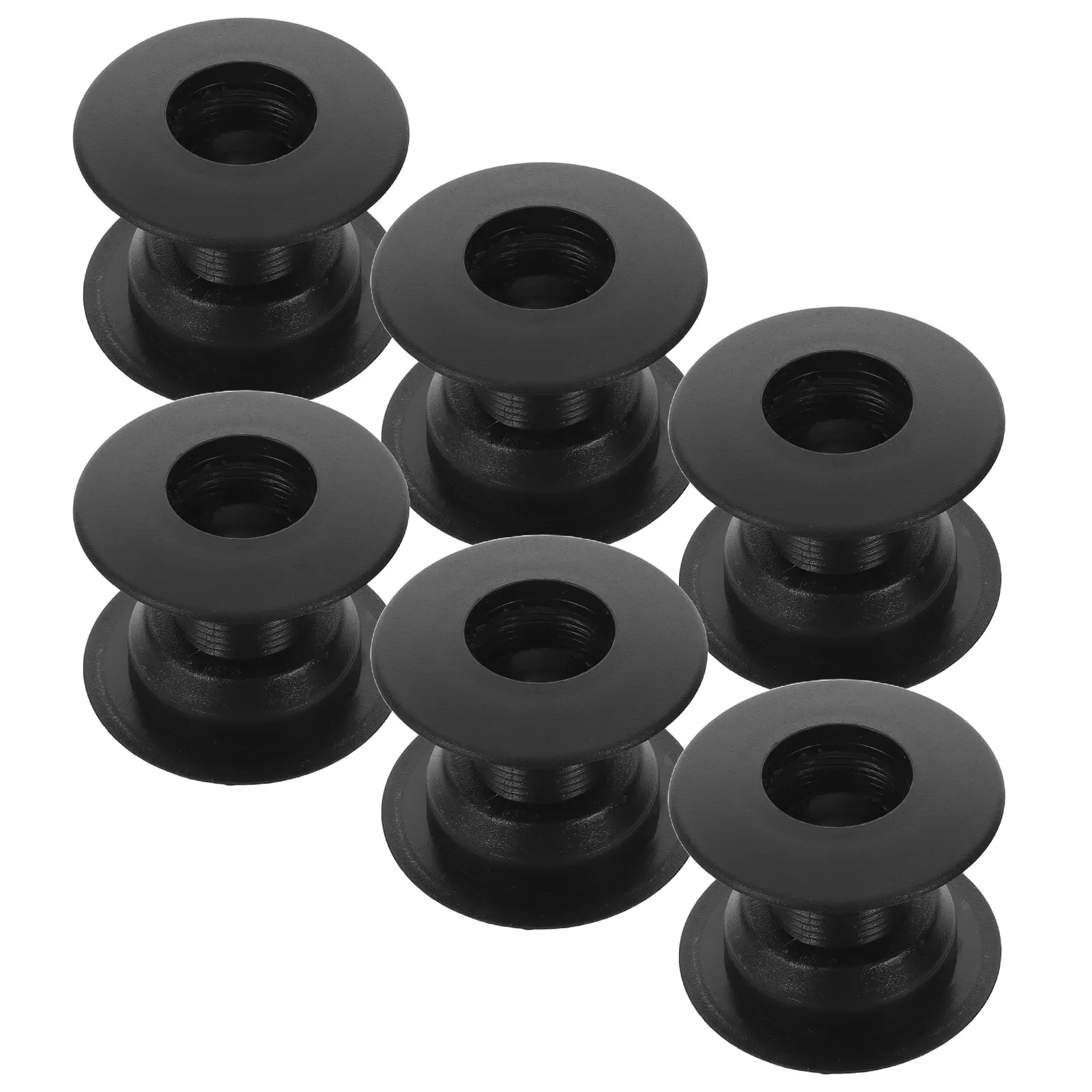 

6Sets Foosball Table Bearing Set Plastic Table Football Bushings Rods for Soccer Board Machine 30Mm Diameter Compatible with