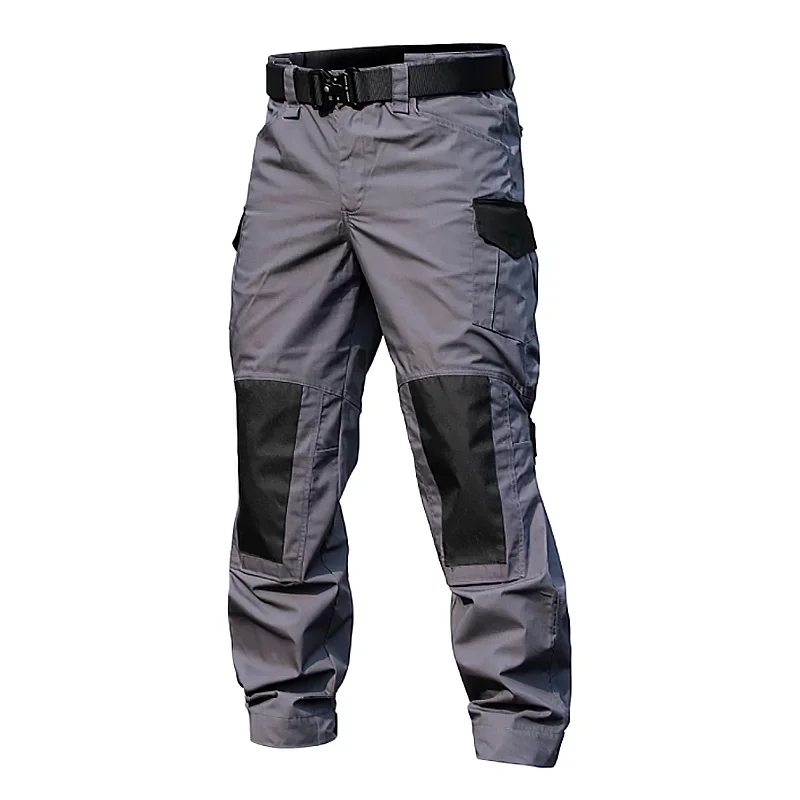 Men Military Tactical Cargo Pants Army Green Combat Trousers Multi Pockets Gray Uniform Paintball Airsoft Autumn  Work Clothing