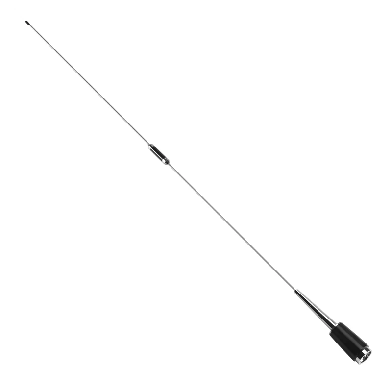 פרטים של 400 כסף uhf-470 mhz 200w 5.5db SL-16 PL-259 אנטנת רדיו ניידת