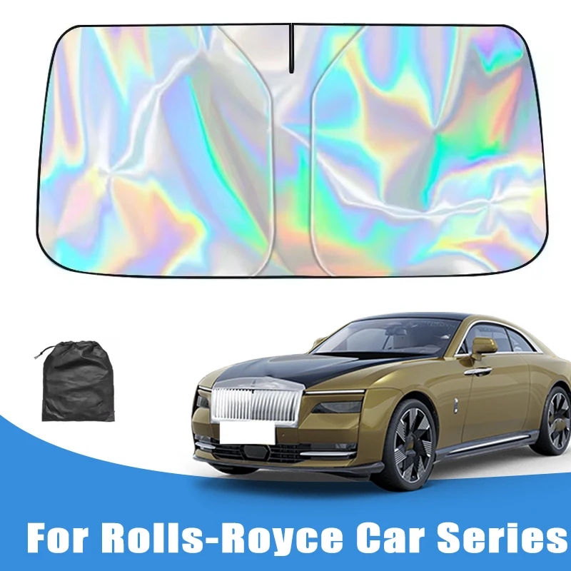 

Car Windshield Sunshades Cover for Rolls-Royce Phantom Ghost Cullinan Wraith Dawn Silver-Spirit Sun Protection Car Accessories