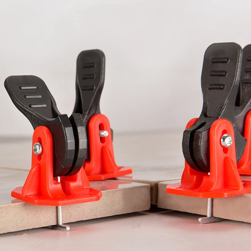 

50pcs T Tile Floor Leveling Compound Leveling Clips System Reusable Needle Design Floor Wall Spacers Tools Kit