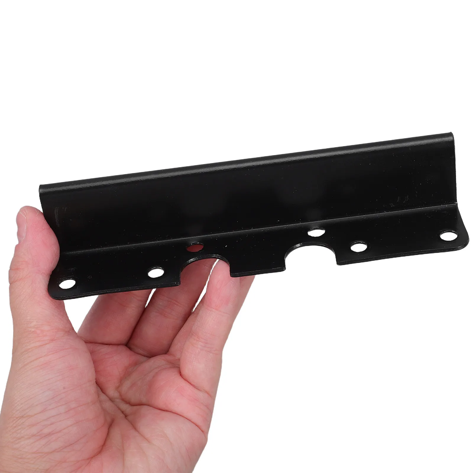 Heavy Duty Bed Frame Hook Brackets Set – Double Slot Metal Rail Plates for Wooden Bed Frames