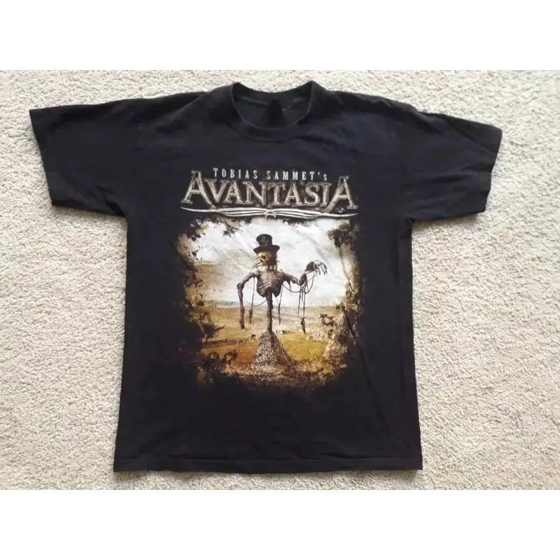 Tobias Sammet'S Avantasia Band Black T Shirt Full Size S 5Xl Tt754