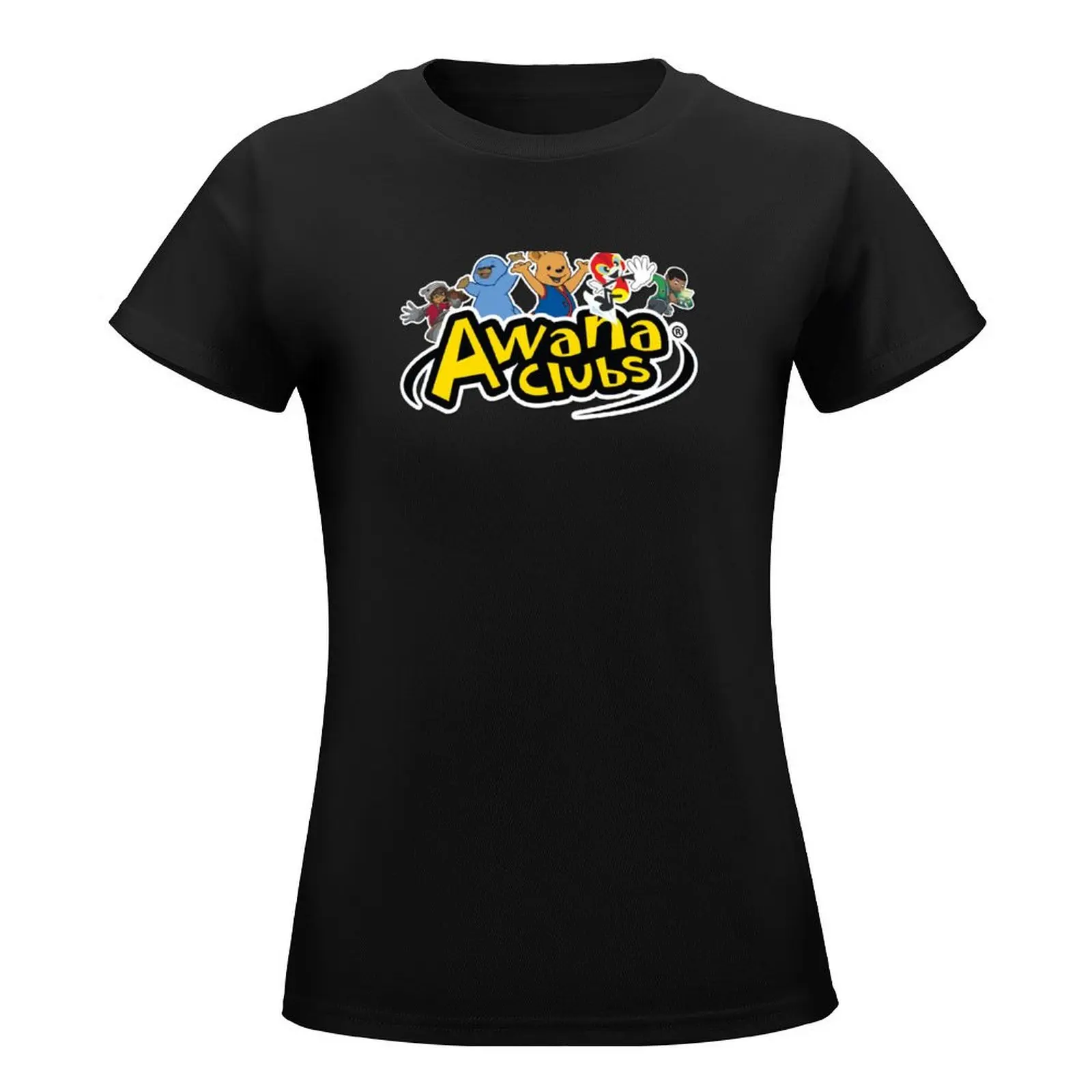 Team Awana Clubs T-Shirt new edition animal print shirt for girls tees cute clothes t shirt Women