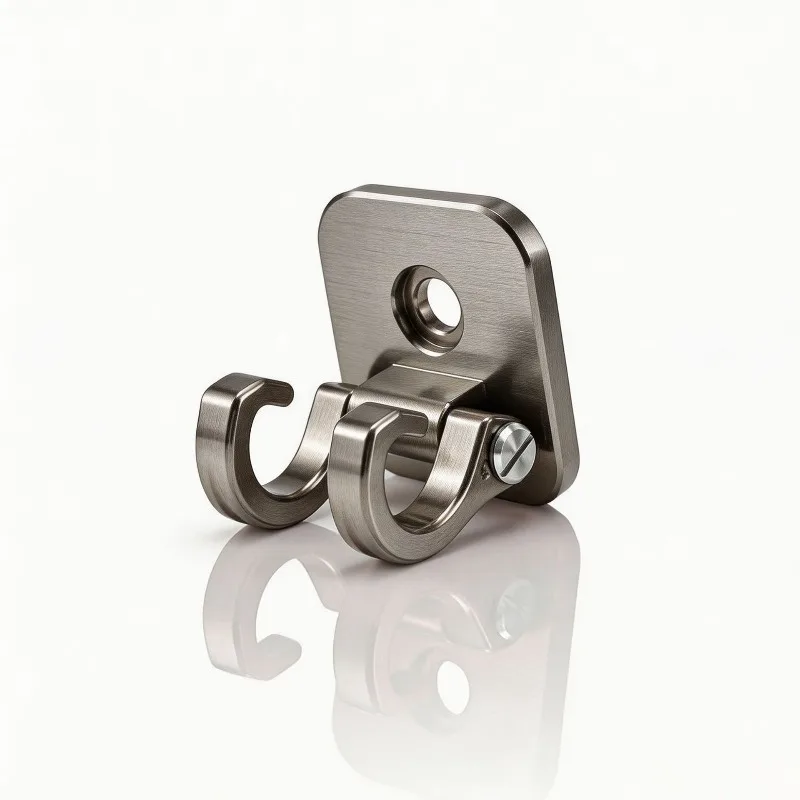 1pcs Multifunctional Folding Double Hook  Motorcycle Modification CNC Aluminum Alloy Hook Multi-color Optional