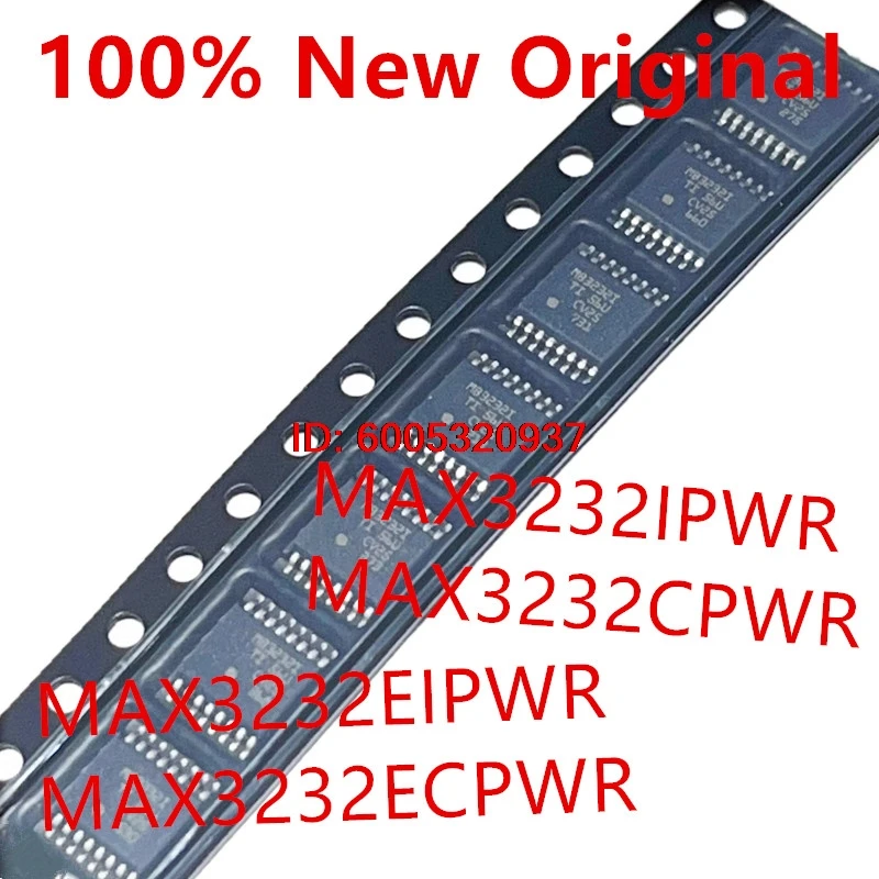 10piece  MAX3232CPWR  MA3232C 、MAX3232IPWR  MB3232I 、MAX3232ECPWR  MP232EC 、MAX3232EIPWR  MP232EI  New transceiver chip