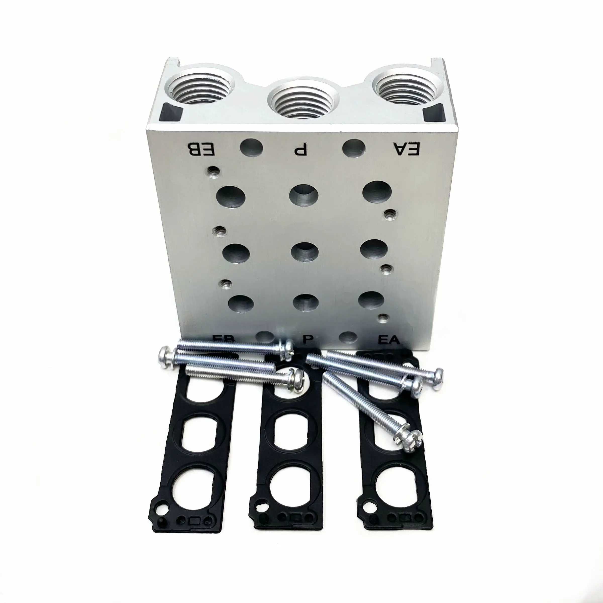 SS5Y3 SS5Y5 SS5Y7 SS5Y SMC Type Valve Plate Base Pneumatic Solenoid Valves Air Exhaust Manifold Manifold With Accessories