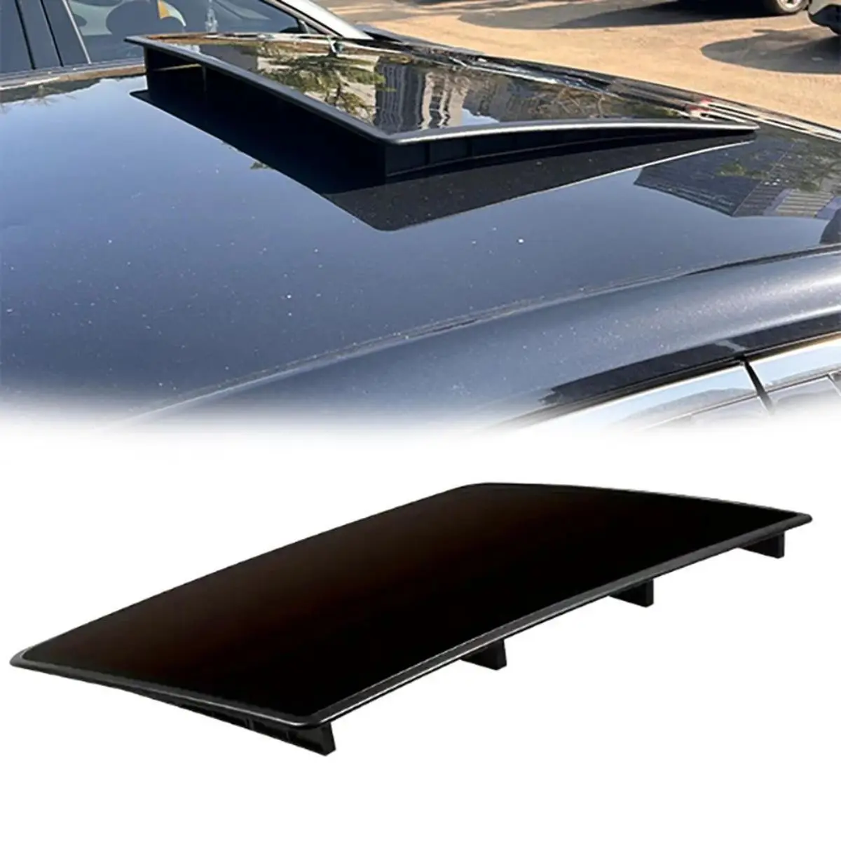 Car Black Simulation Sunroof Car Universal Fake Sunroof Sunshade Sunroof Car Durable Modification Decorative Paste