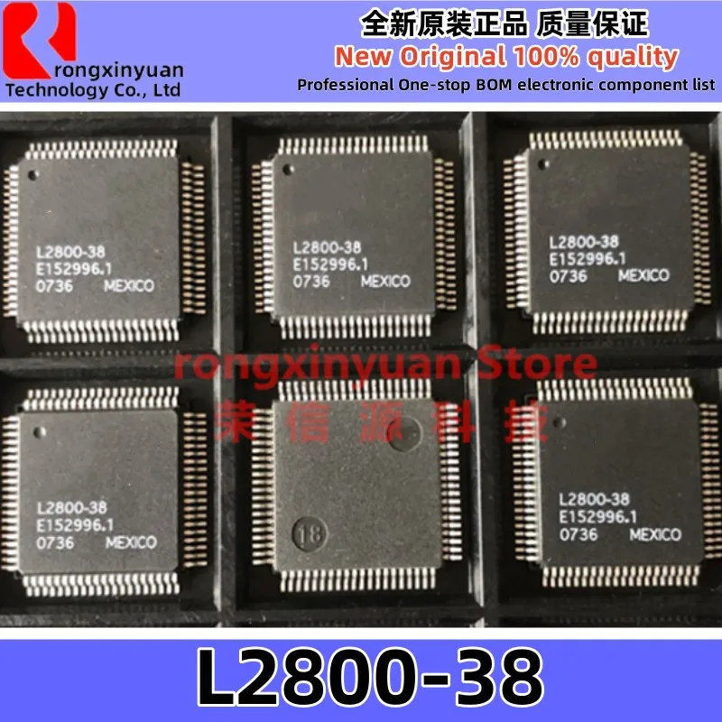 2 قطعة/الوحدة L2800-38 L2800 SAM9703 JL3235A JL3235 RTL8196E RTL8196E-CG RTL8196 QFP الأصلي جديد 100% جودة