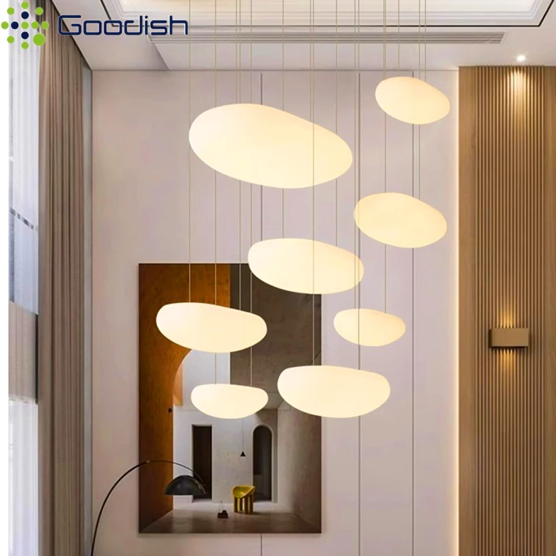 Modern Salon Pendant Ceiling Light Hogar Moderno Lustre Hanging Smart Art Lamp for Dining Room Living Home Decoration Chandelier