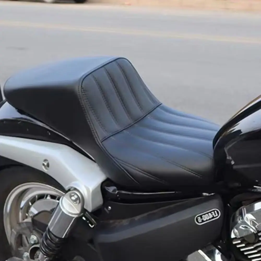

FOR Premium DS Style Gangster Saddle Two-Up Seat Cushion Mod for Lifan V400 Motorcycle Weather-Resistant Comfort Upgrade