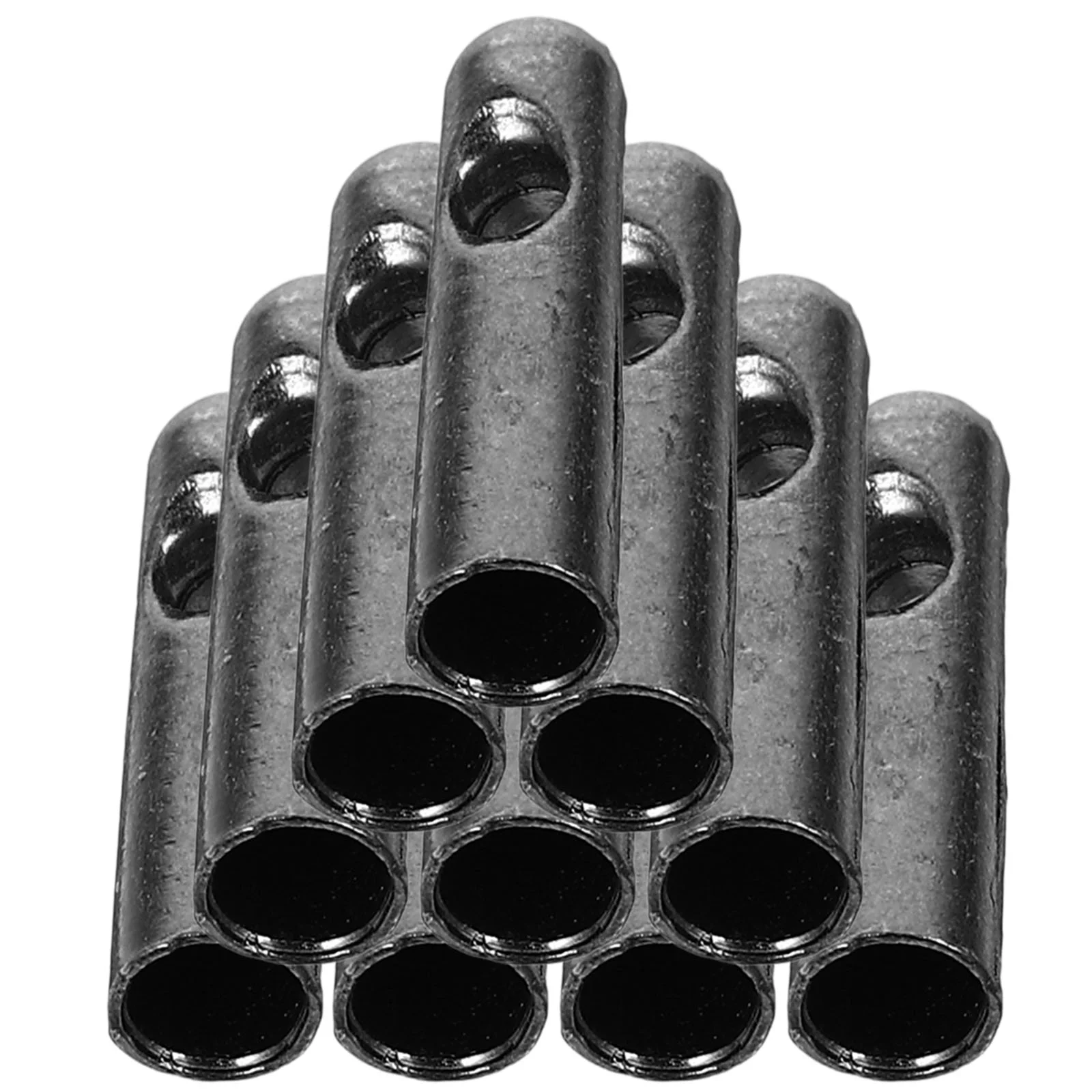 

10 Pcs Umbrella Tail Beads 4mm Hole 19X5mm Metal Replacement Parts for Folding Umbrellas Easy Install Versatile Use