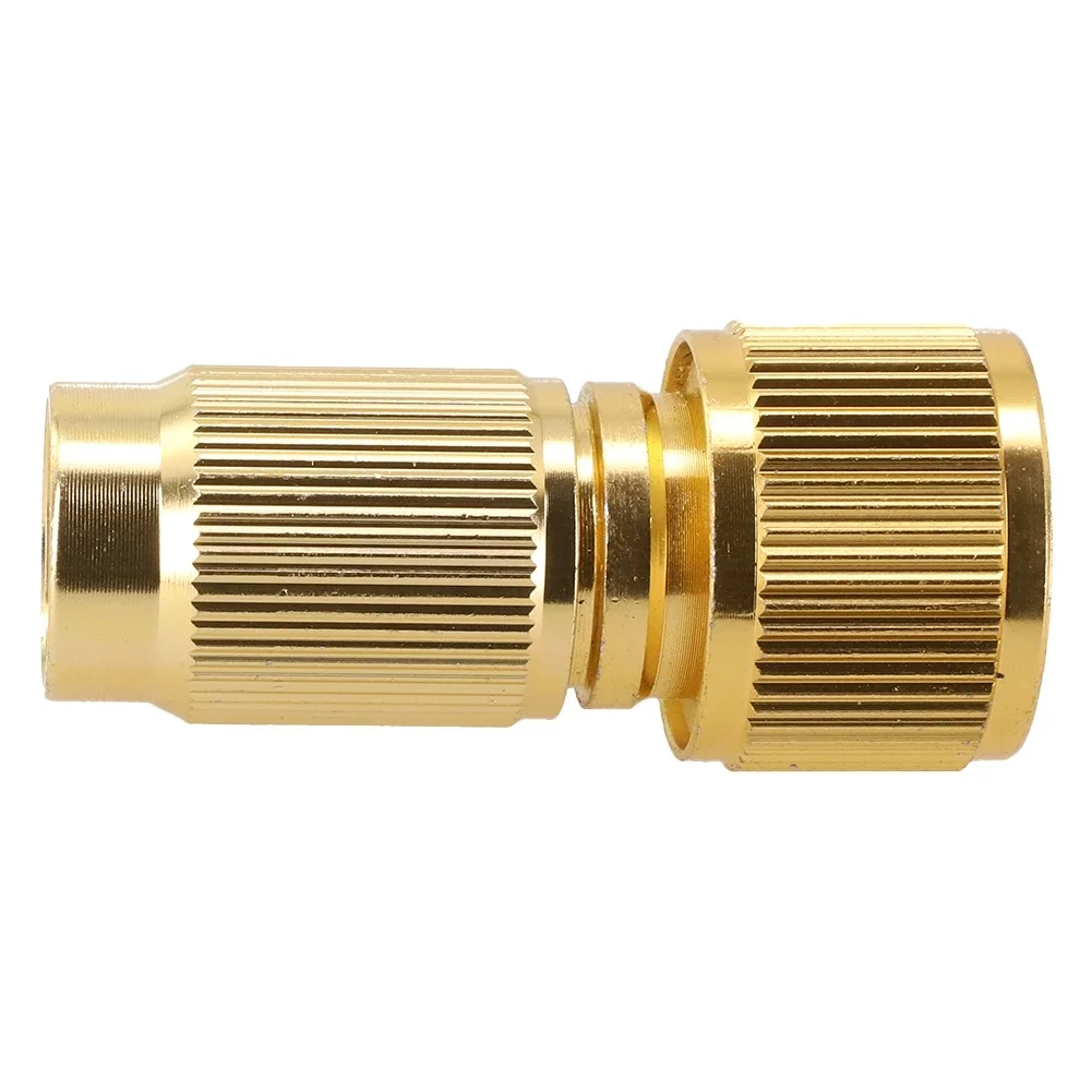 

Adaptor Connector 2pcs 6.2x2.2x2.5cm Aluminum Alloy Expandable Garden Hose Repair Irrigation Systems Quick Couplings