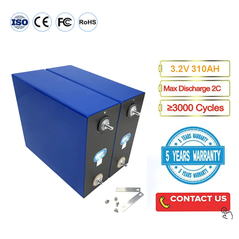 

Manufacturer Brand New 6000 Cycles 302Ah Lithium Ion Lifepo Bat Cell Catl Grade A 3.2V 320Ah 310Ah Lifepo4 Battery