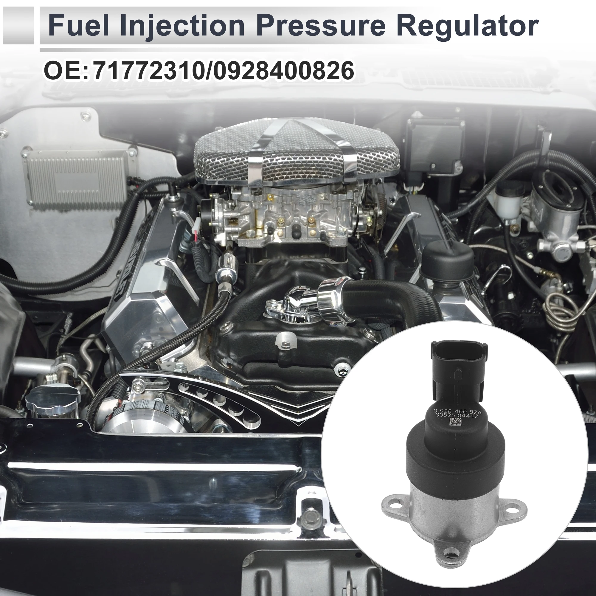 

Регулятор давления топлива UXCELL для Fiat Ducato 2009-2018 No 71772310 Металл 20-70 фунтов на квадратный дюйм