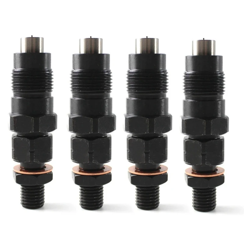 

4PCS Black Fuel Injector For Mitsubishi Delica Spacegear Pajero 4M40 4M40T 2.8L ME201844 9430610435