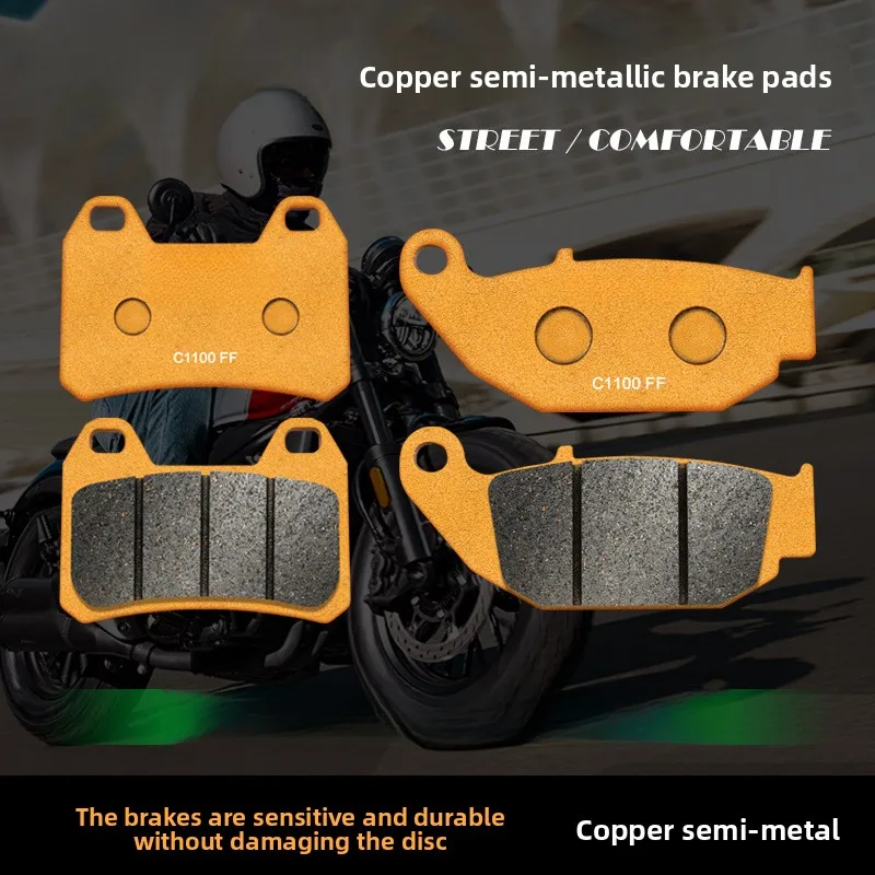 Semi-Metallic Brake Pads FOR Motorcycle 450NK 450CLC CF400710 Disc Brake Pad Accessories