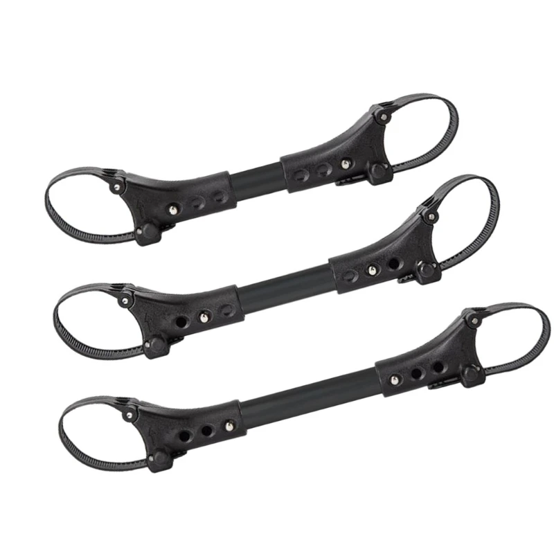 Conjunto 3pcs adaptadores conversão para carrinhos universais Linker pretos