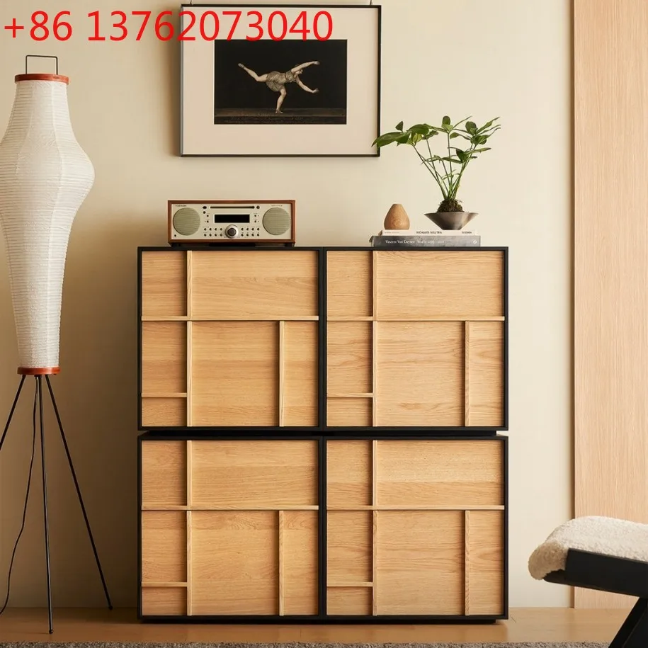 Medieval TV cabinet Bedroom storage Home storage cabinet