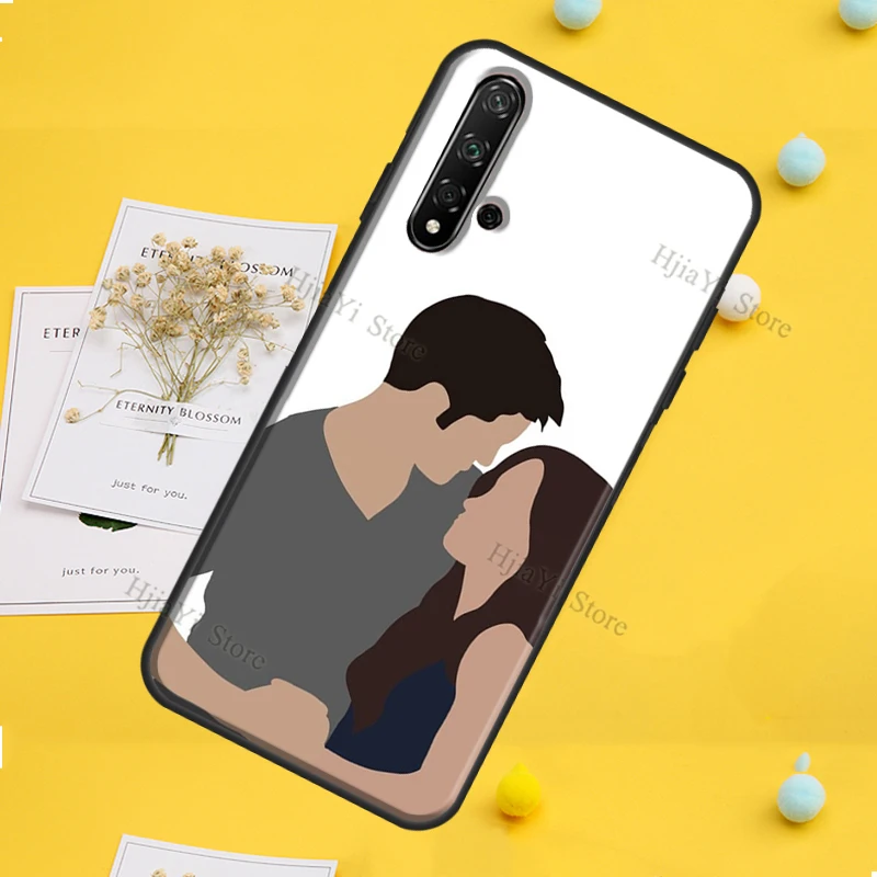 TV Twilight Isabella Edward Case For Huawei P30 P20 P40 P60 Pro P Smart Nova 9 5T Honor Magic 5 Lite X8 X9a 50 70 Cover