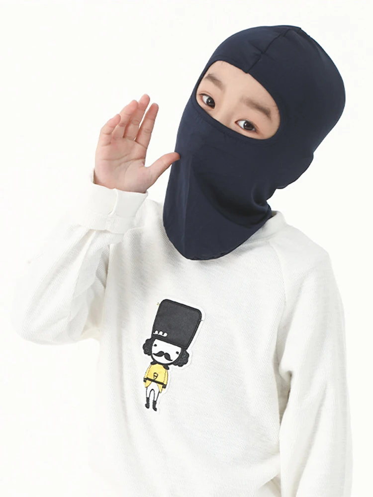 AliExpress NONE Children's Face Mask Spring Summer Cycling Balaclava Hat Breathable Sun Protection Boys Girls Outdoor Running Kids Mask Headgear