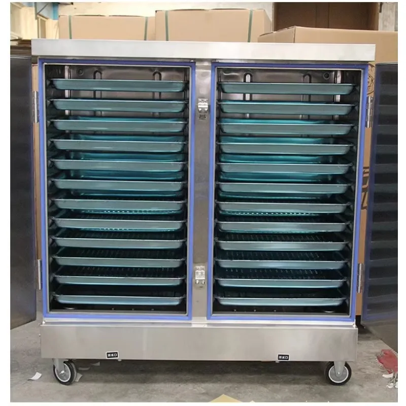 Multi-Function Steam Cabinet|Automatic Commercial Steamer with Timer&Dry-Burn Protection, Canteen, Catering Service|Rice Steamer