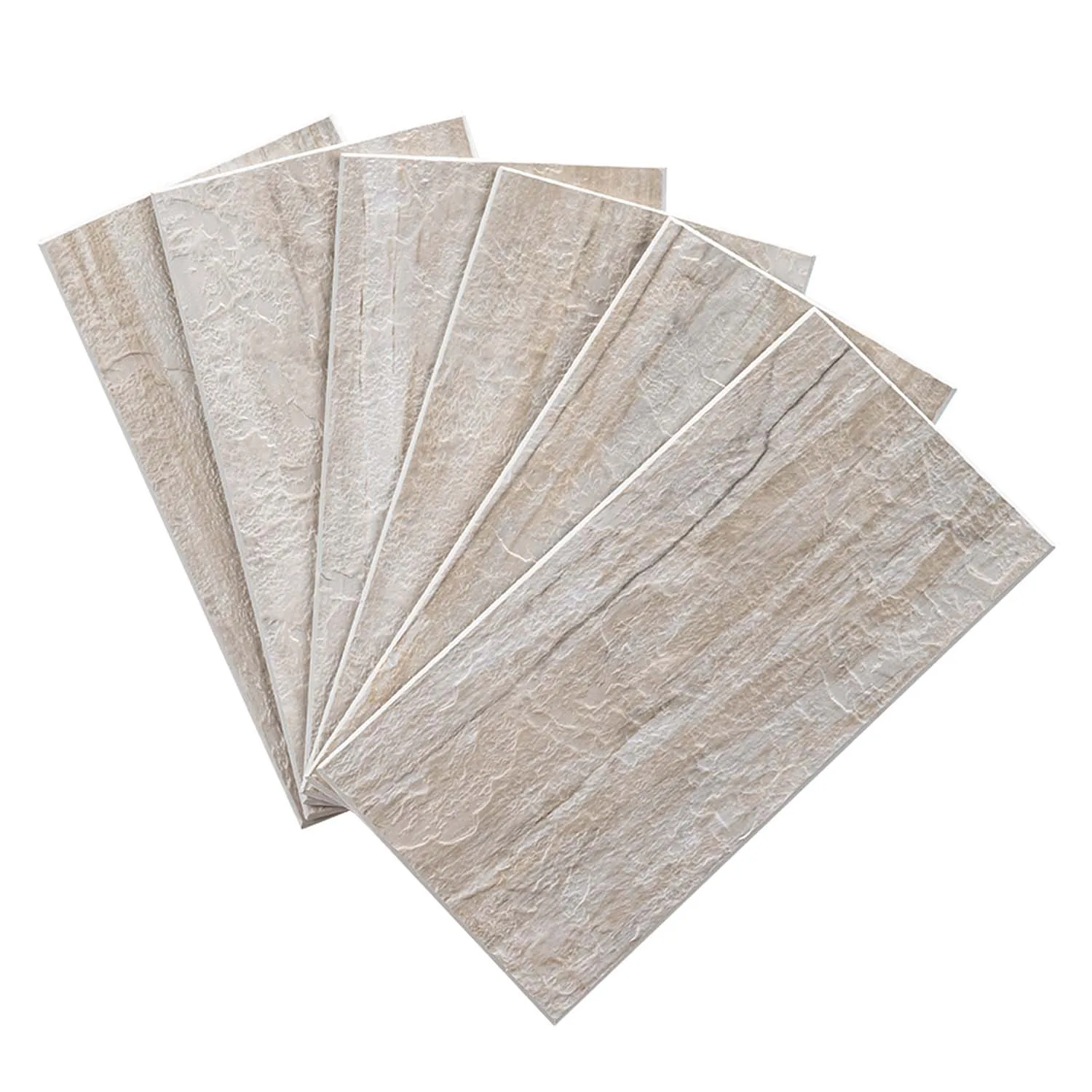 

Peel and Stick Backsplash - Self Adhesive Vinyl Subway Marble Tiles - Waterproof Wall Art (3x5.9 in, Covers 12 sq. ft.)