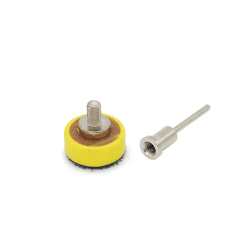 1inch Disc Sandpaper Abrasive Pad Sanding Polishing Pad W/ 3mm Shank Polishing Tool Works With Electric Grinder accessories
