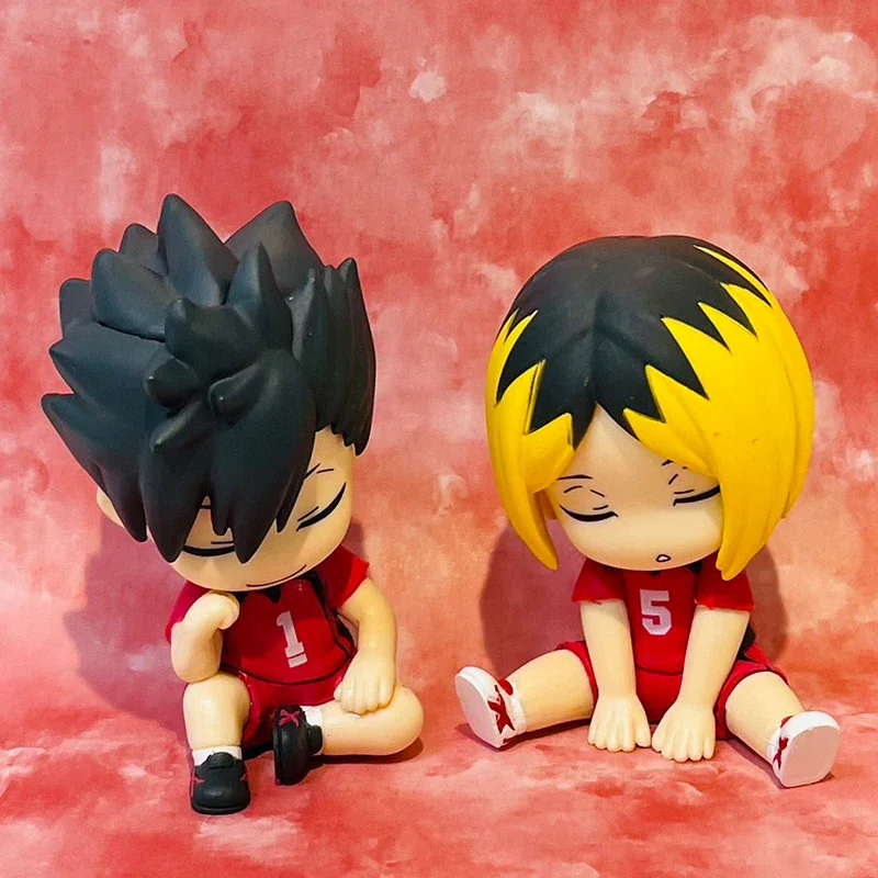 Kozume Kenma Shoulder on Shoulder Sleep Gashapon Anime Figures Ornament Action Figure Model Toys