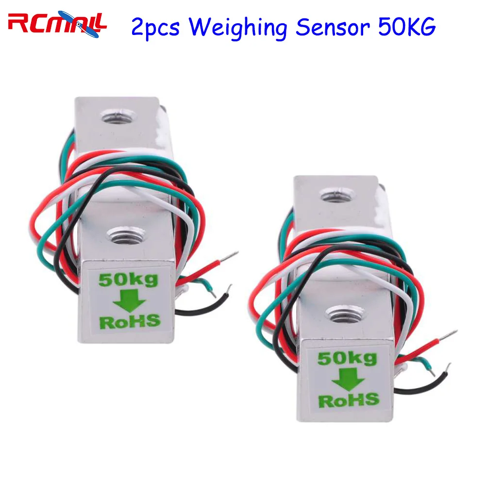 rcsmall micro pesando sensor nj6 para balanca eletronica 50kg load cell pcs 01