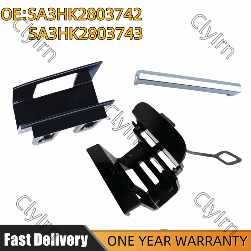 SA3HK2803742 SA3HK2803743 Front Bumper Tow Hook Plug Tow Cover Front Tow Cover for BYD Song PLUS DM-i Champion Edition
