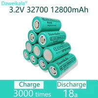 100% orignal LiFePO4 Battery 3.2V 32700 battery 12800mAh 35A Continuous Discharge Maximum 55A High power LiFePO4 battery