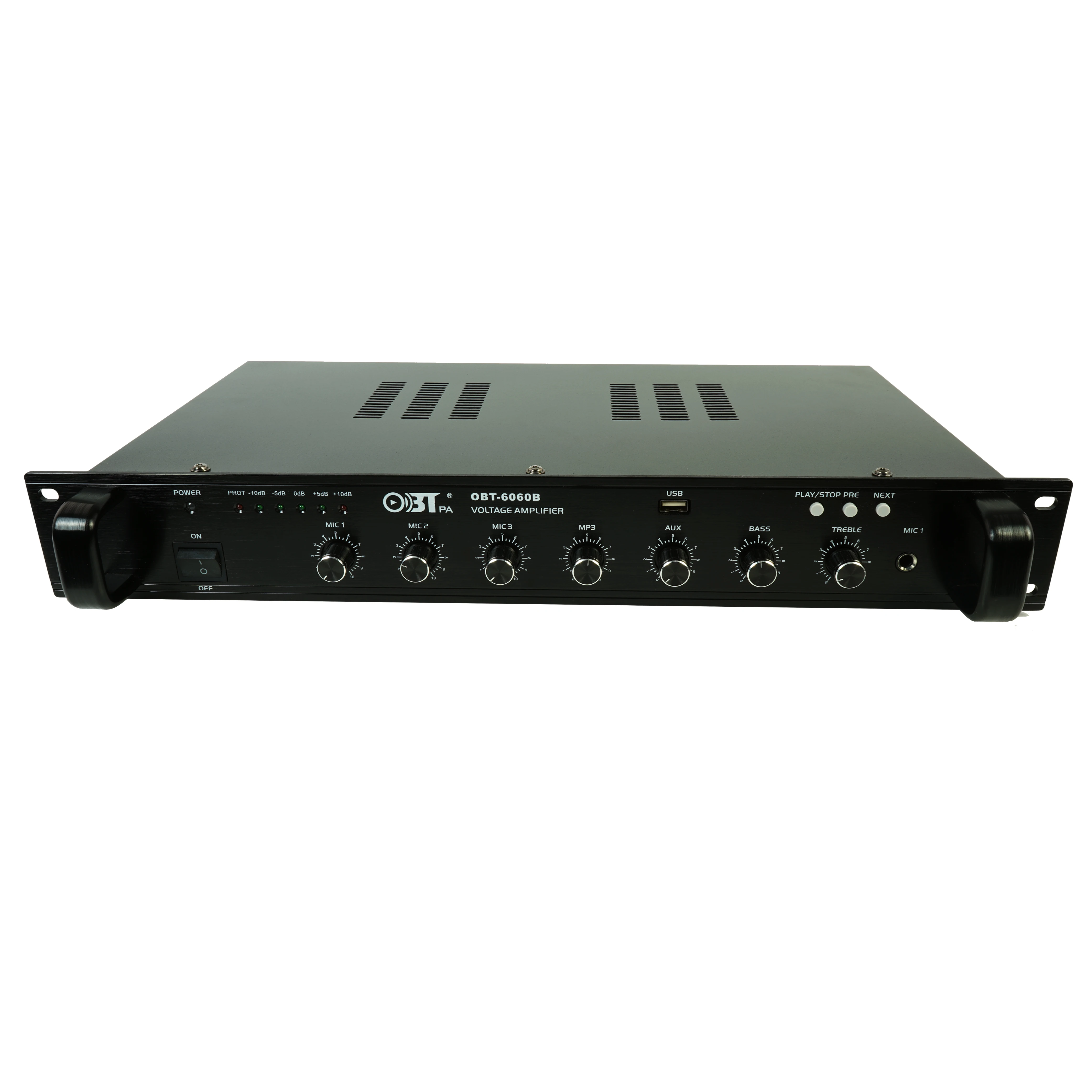 PA Public Address System Power Amplifier Audio 60W HIFI PA Amplifier for sale OBT-6060B