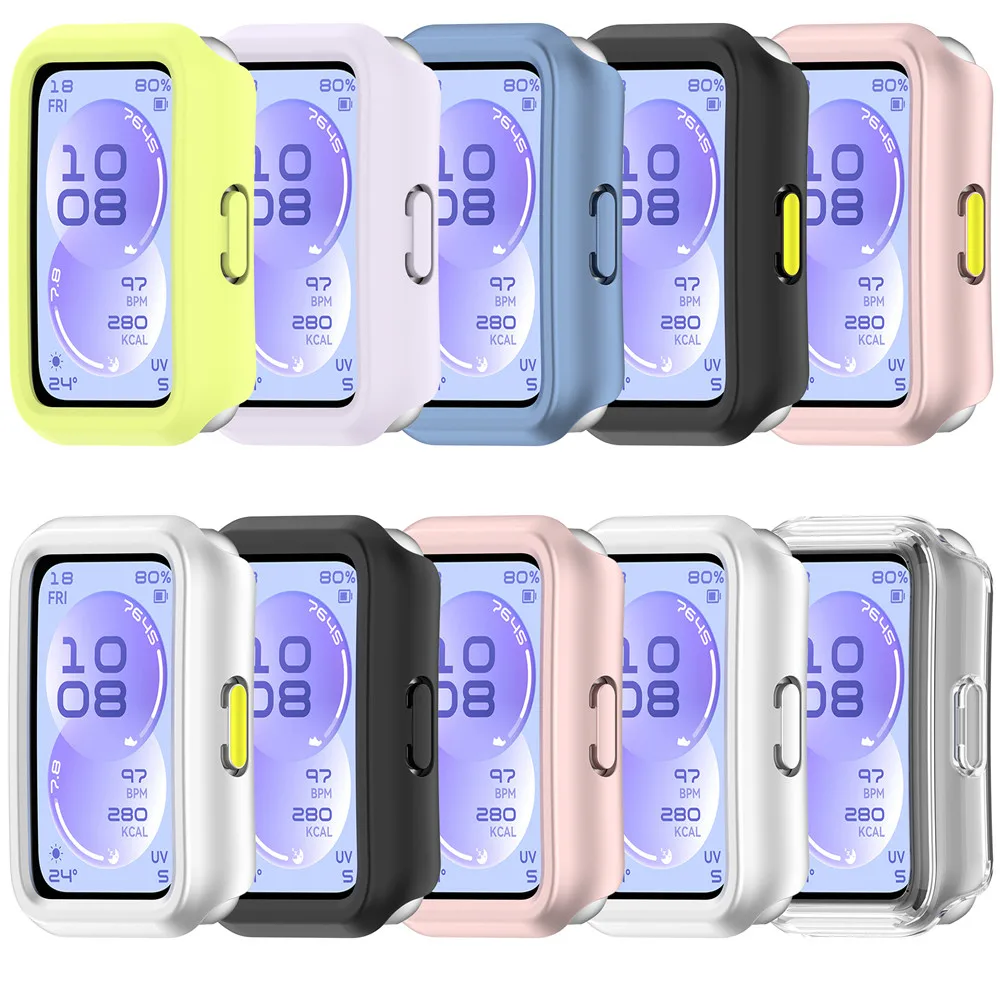 Hard PC Hollow Frame Case for Huawei Band 11 / 11NFC Protector Shell Bumper Protective Cover Accessories