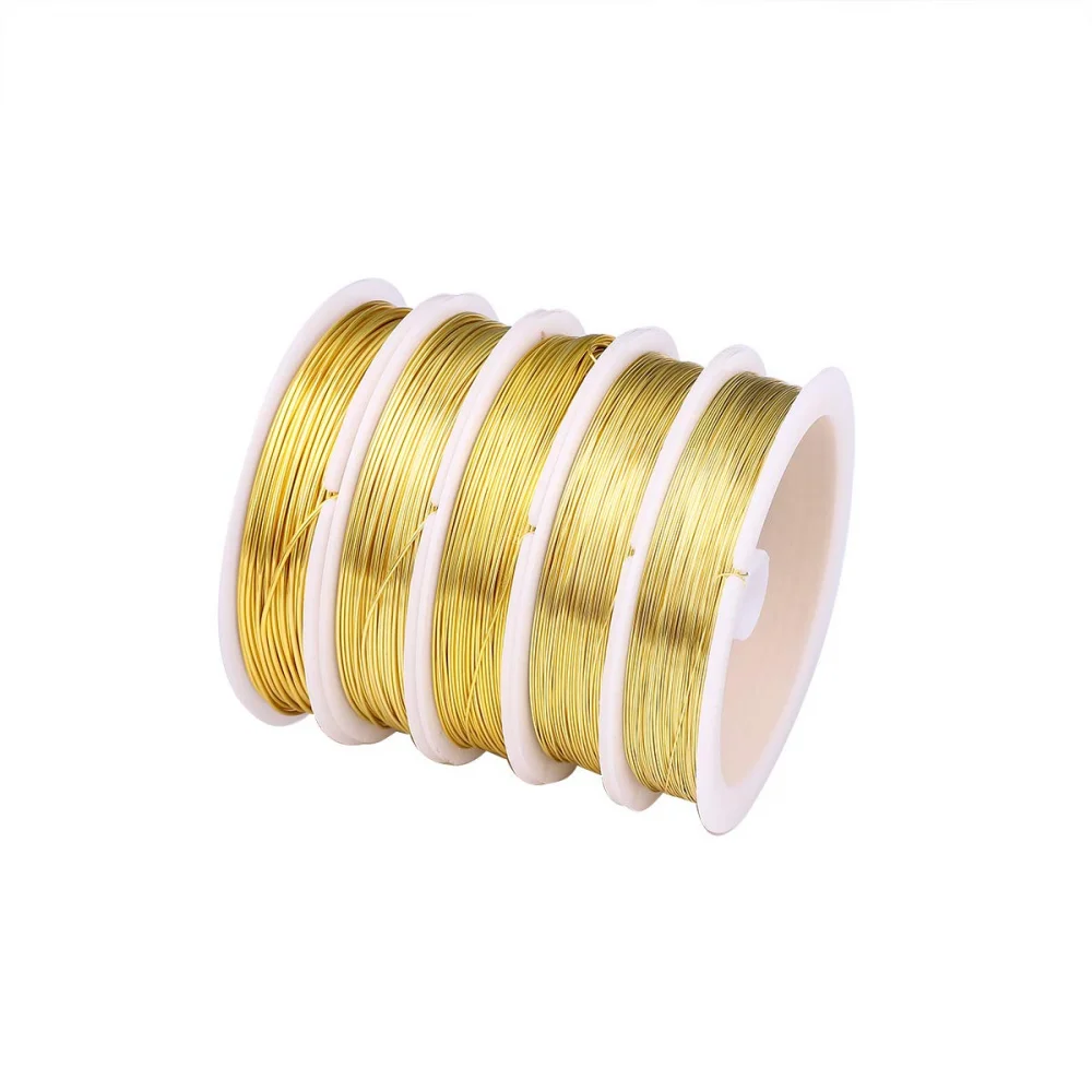 0.1mm/0.5mm/0.8mm/1.0mm/1.5mm/1.8mm2.0mm/ 2.5mm/3mm Dia Soft Raw Brass Wire For Model Craft Jewelry Findings DIY