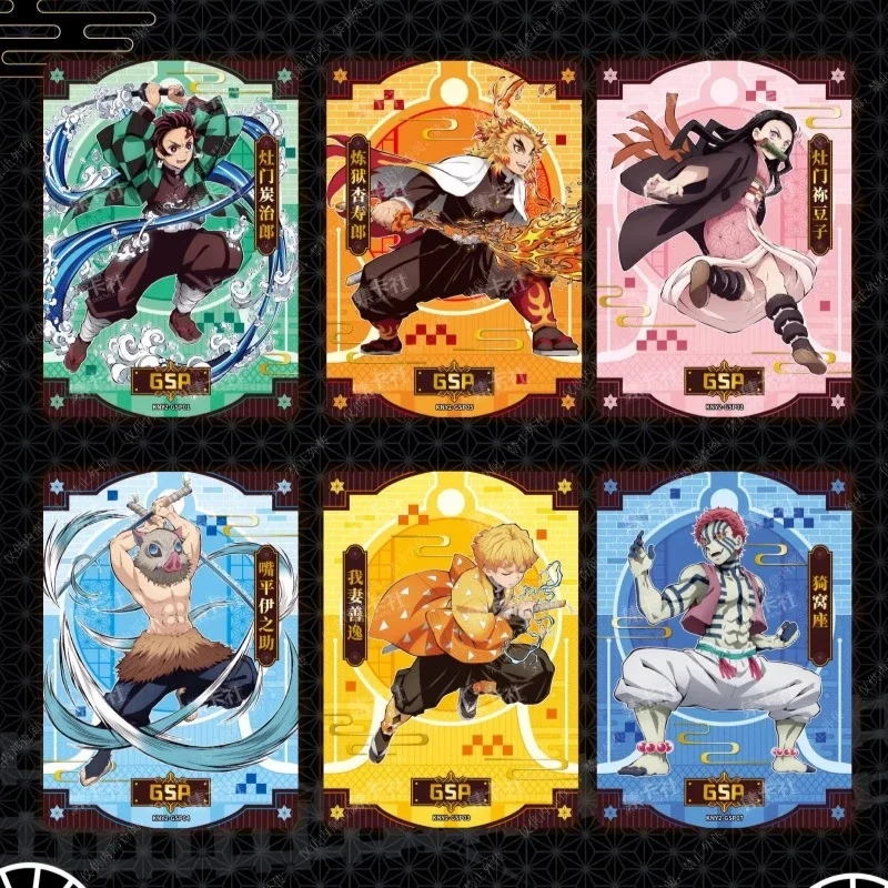 Neue Original Dämon Slayer Karten Unendliche Zug SSP Karte Diamant Seltene Karte Tanjirou Kamado Nezuko Charakter Sammlung Karte Geschenke