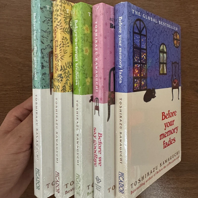 Before the Coffee Gets Cold Series Toshikazu Kawaguchi Original English Novel Book Fiction Reading Paperback Books for Adults