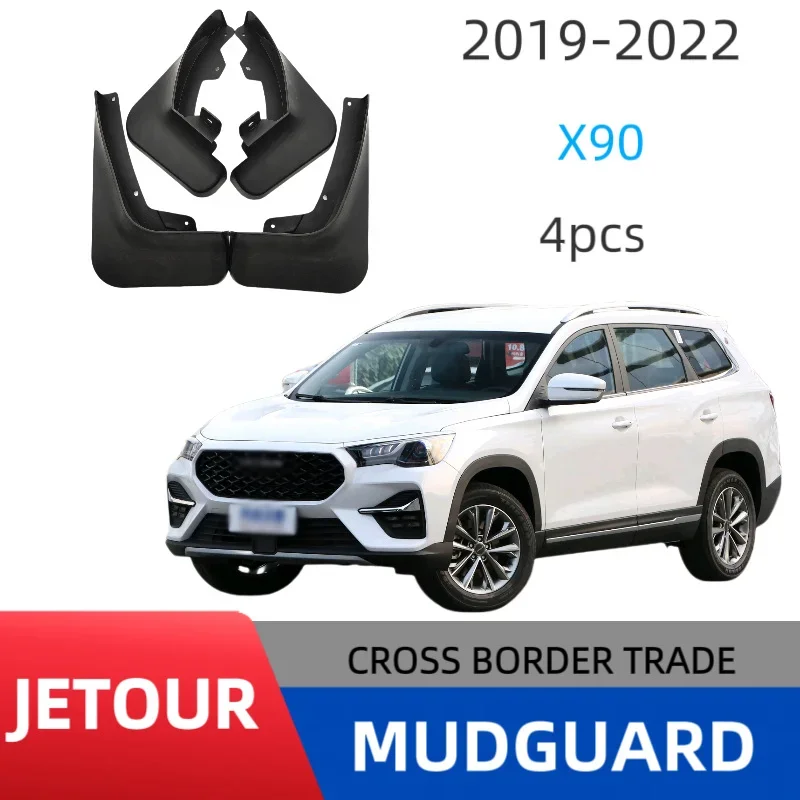

Car mudguard is Suitable for Chery Jietu x90 2019-2022 car fender fender leather soft gluecar accessoriesmud flapscar fender